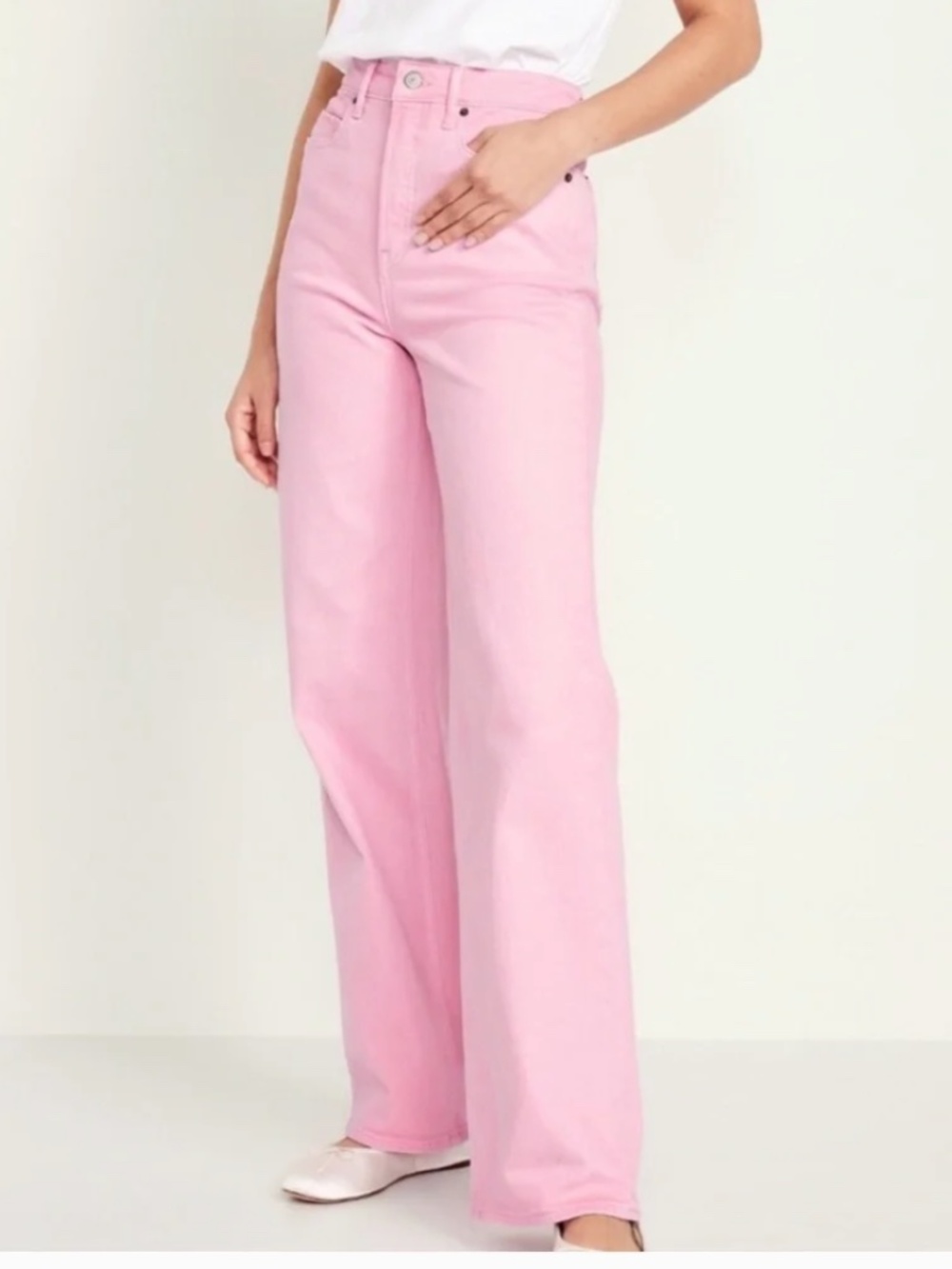 Old navy pink jeans